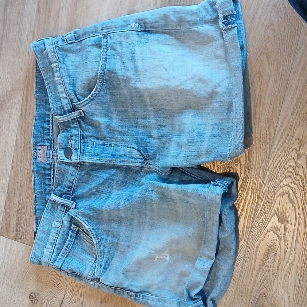 Citizens For Humanity Size 27 Distressed Summer Shorts Jean